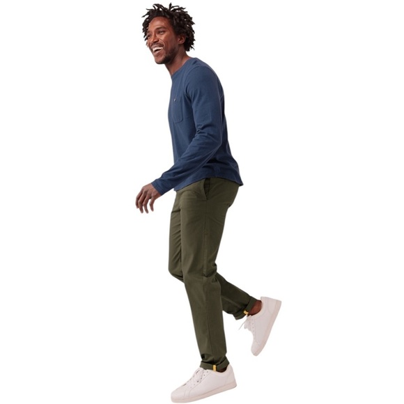 PACT ORGANIC CANVAS COTTON ROLL UP PANTS SIZE MEDIUM - Picture 2 of 16